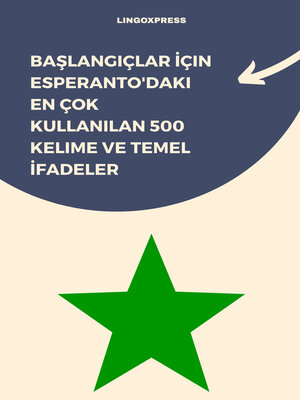 cover image of Başlangıçlar İçin Esperanto'daki En Çok Kullanılan 500 Kelime ve Temel İfadeler